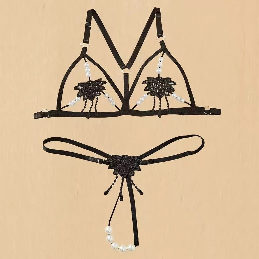 Women Lolita Hot Lingerie Unde - Lace Bralette Set review and price